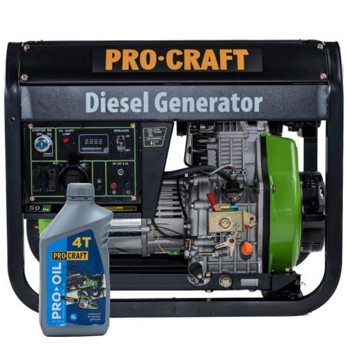 Генератори дизельні PROCRAFT Генератор дизельний DP55 UNIVERSAL