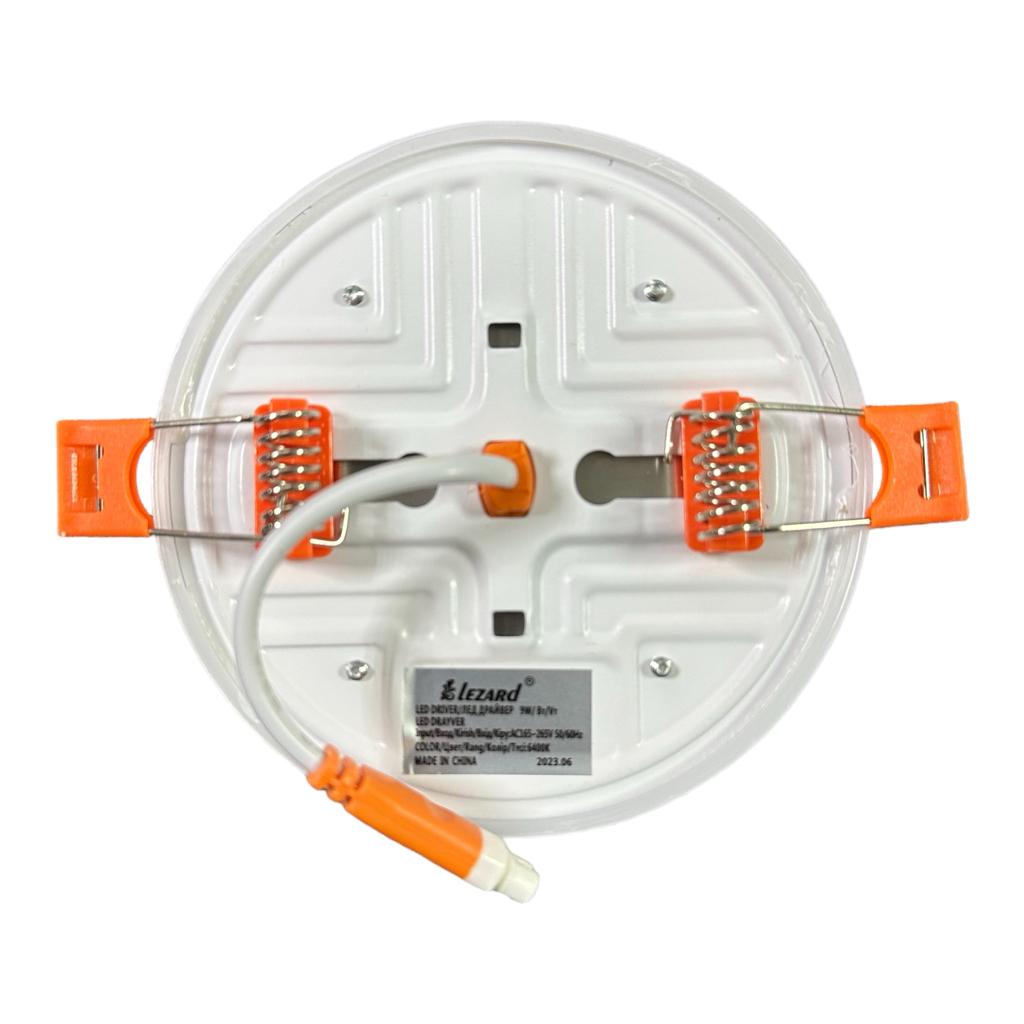 LED-Світильники (вбудовані) Lezard LED-Світильник (коло) Ø9W 6400K 855Lm Ø100*21мм. 100-CEL-6409