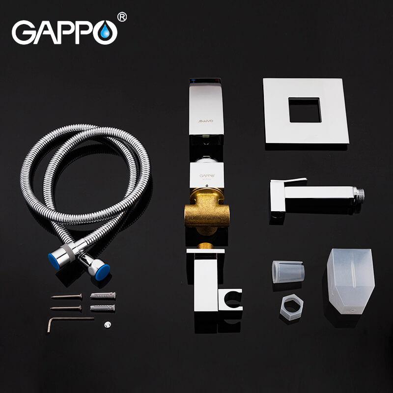 Змішувачі для душа (гігієнічні) GAPPO G7207-1 (JACOB) Душ гігієнічний вбудований