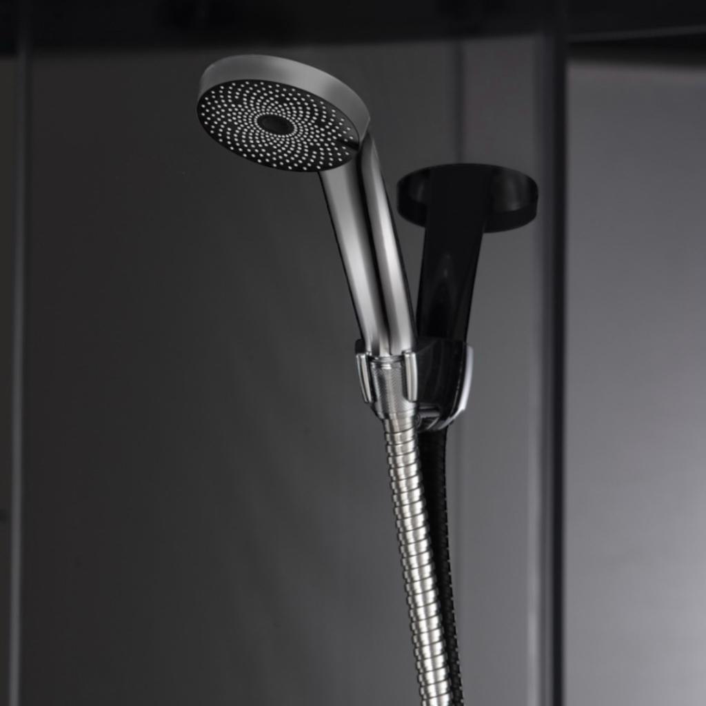 Душові бокси MIXXUS STRONG SBH02-90x90x215-GR SATIN Душовий бокс з гідромасажем 90*90мм. (низький піддон) (MI6891)