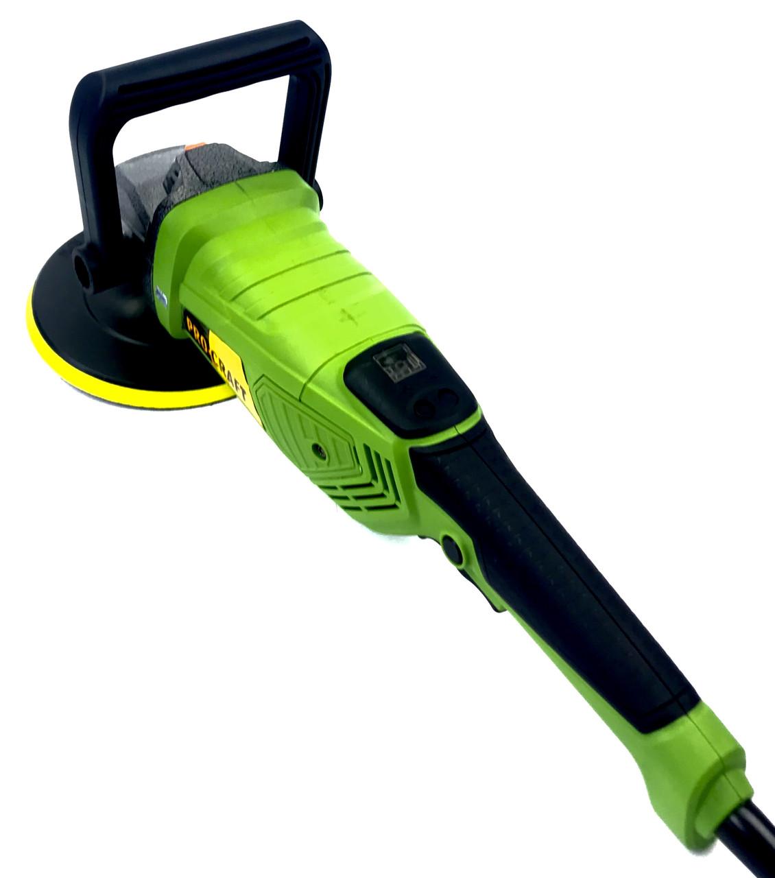 Поліровальні машинки PROCRAFT Машина шліфувальна (LCD дисплей) 2100W PM-2100E