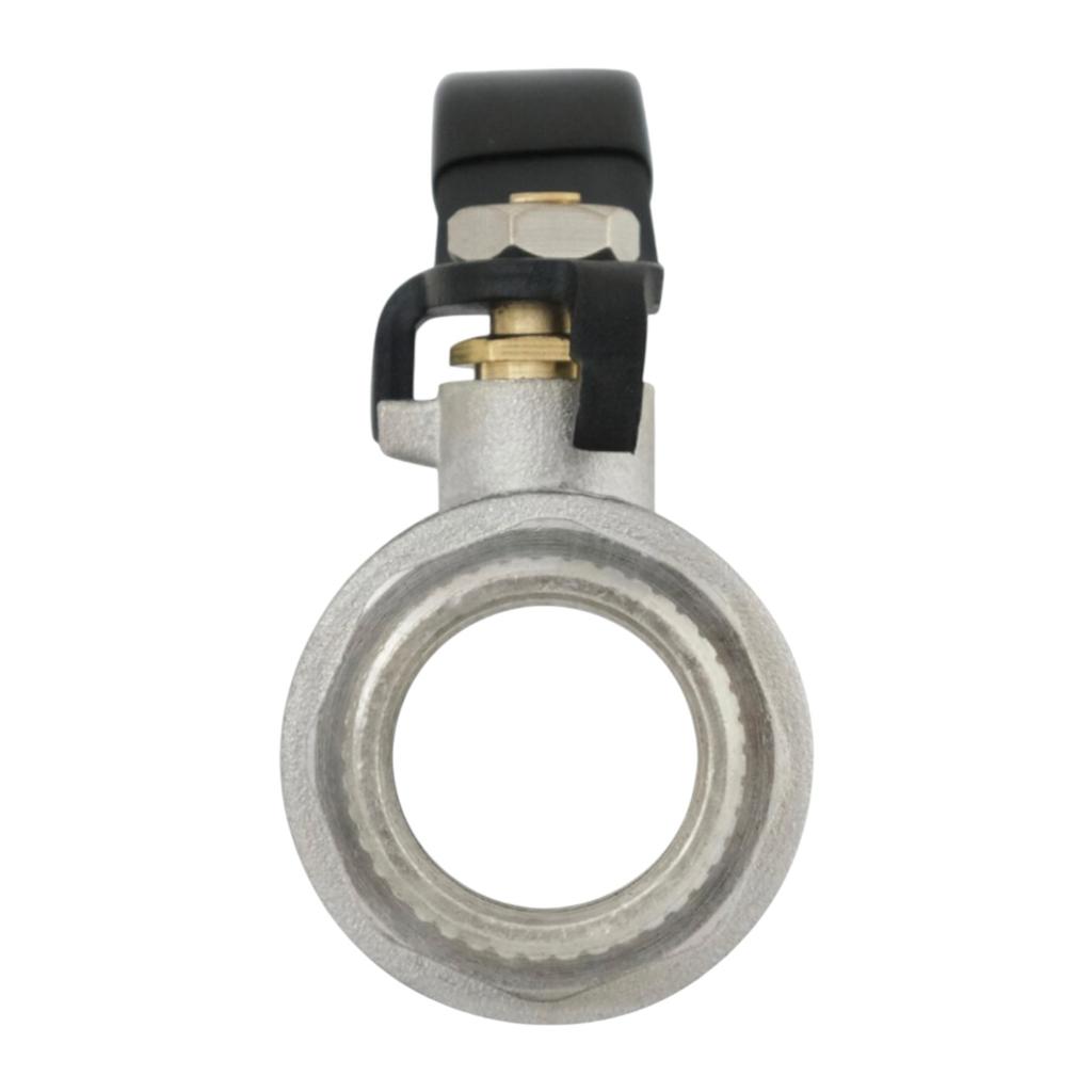 Крани серії Black Raftec BLACK Кран кульовий DN20 (3/4) В/З чорна ручка DRH21
