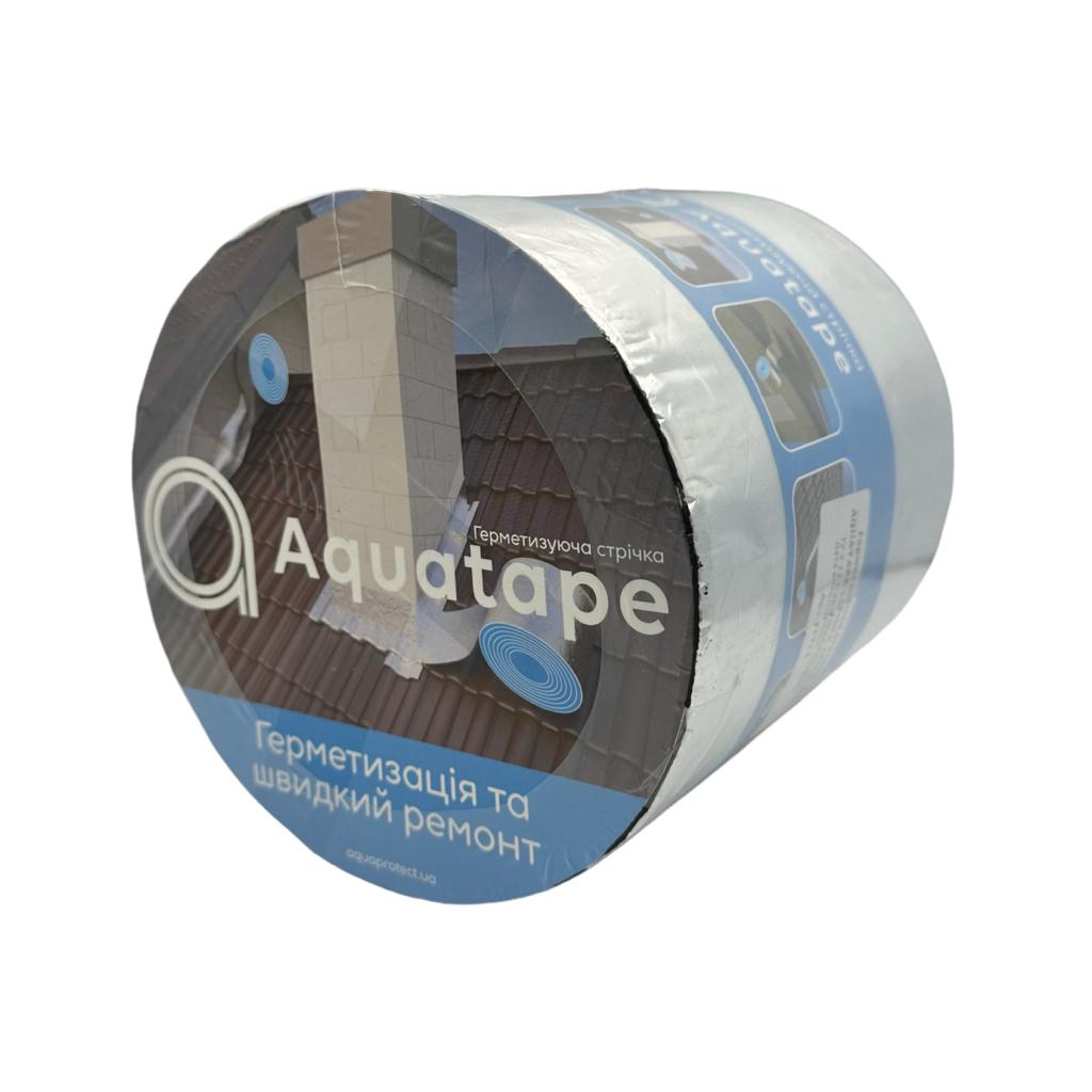 Клейкие ленты (скотч) Aquatape Alumin Бутыловая клейкая лента 150мм.*10м. 62714