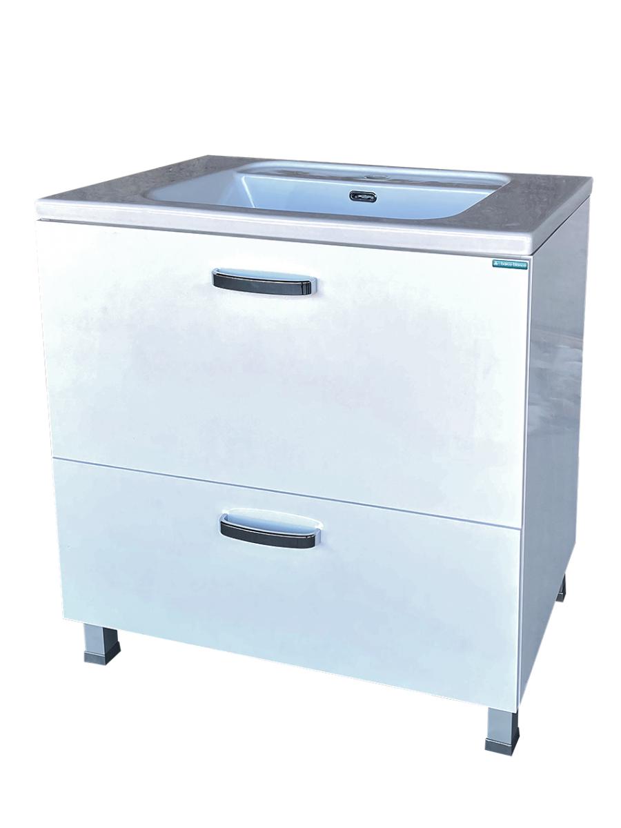 Тумби з умивальниками Barco blanco Тумба Volle 80 т - 23 + VOLLE Умивальник 80*50*19,5