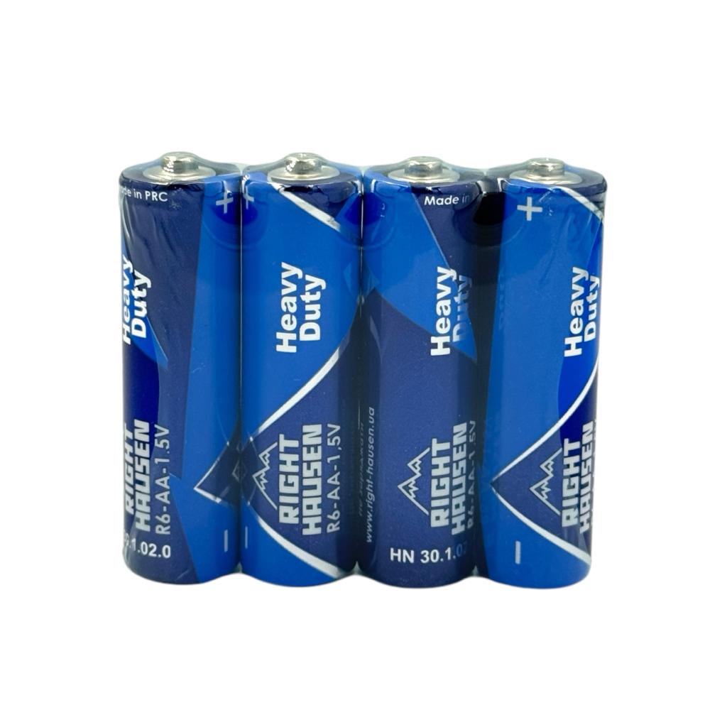 Батарейки RightHausen AA/R6 1,5V (4шт.) HN-301020
