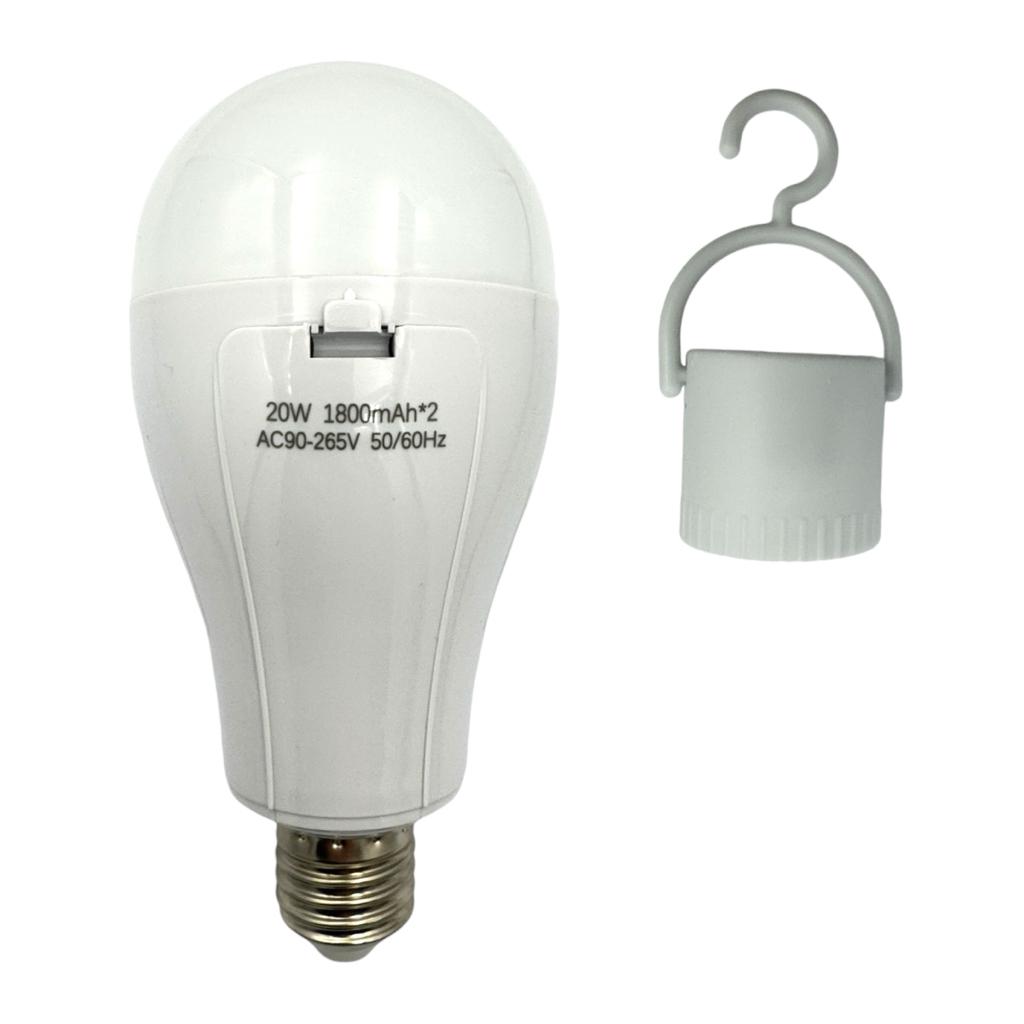LED-Лампы LED-лампа акумуляторна 20W 6500K (2*18650)