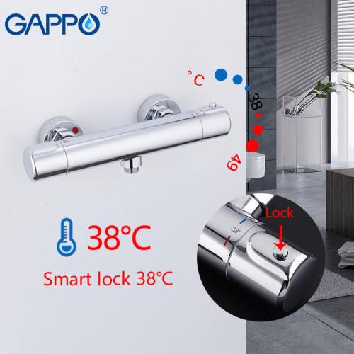 Смесители для душа GAPPO G2090 душ с термостатом лат. корп.
