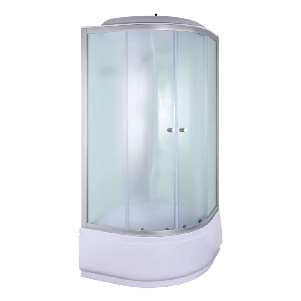 Душові бокси MIXXUS STRONG SBH01-90x90x215-FB SATIN Душовий бокс з гідромасажем 90*90мм. (високий піддон) (MI6888)