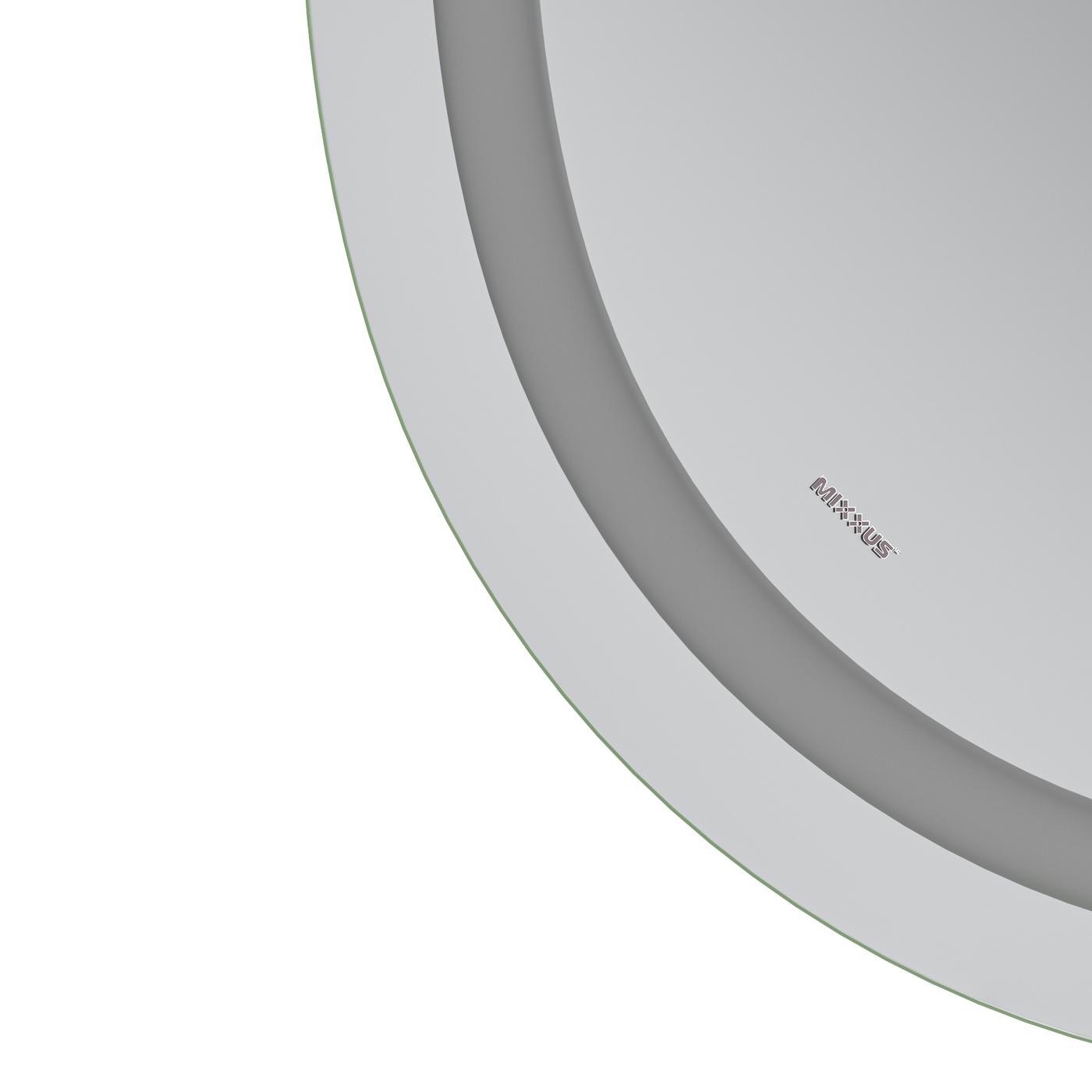 Зеркала с подсветкой MIXXUS Premium ELLIPSE MV05-80x60-REVERSE Дзеркало (LED Touch, Anti-fog, димер (3-6,5kK)) (MP6642)