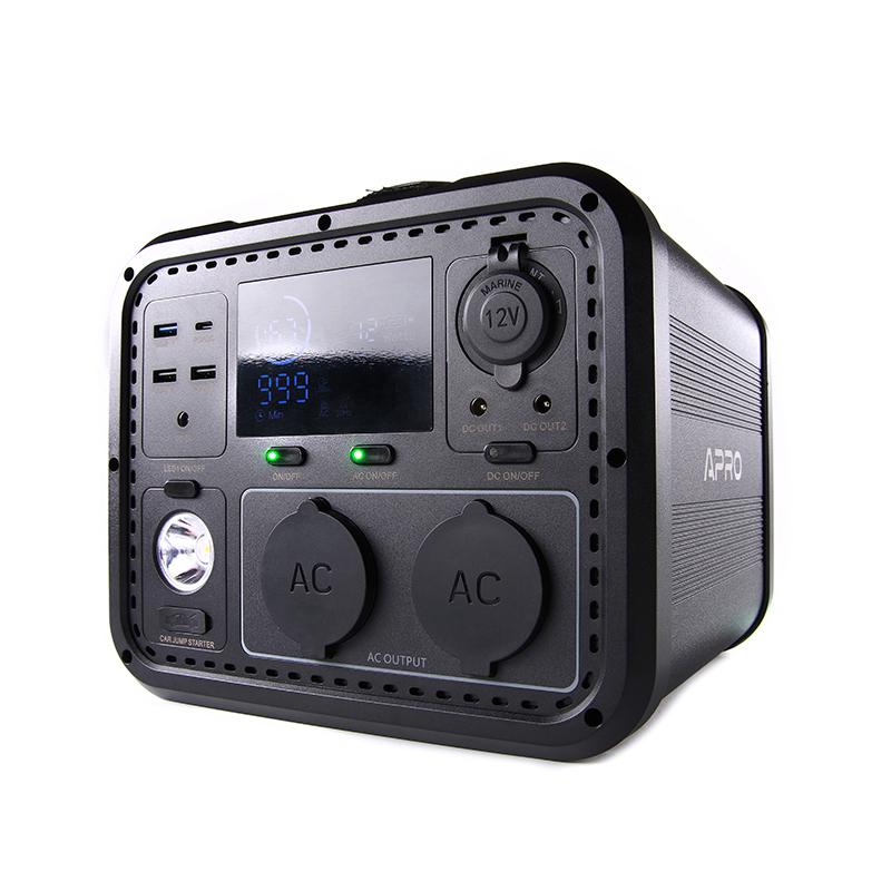 Портативные зарядные станции APRO PS-60 Портативная зарядная станция 220В 600Вт. (592Вт-час) 852052