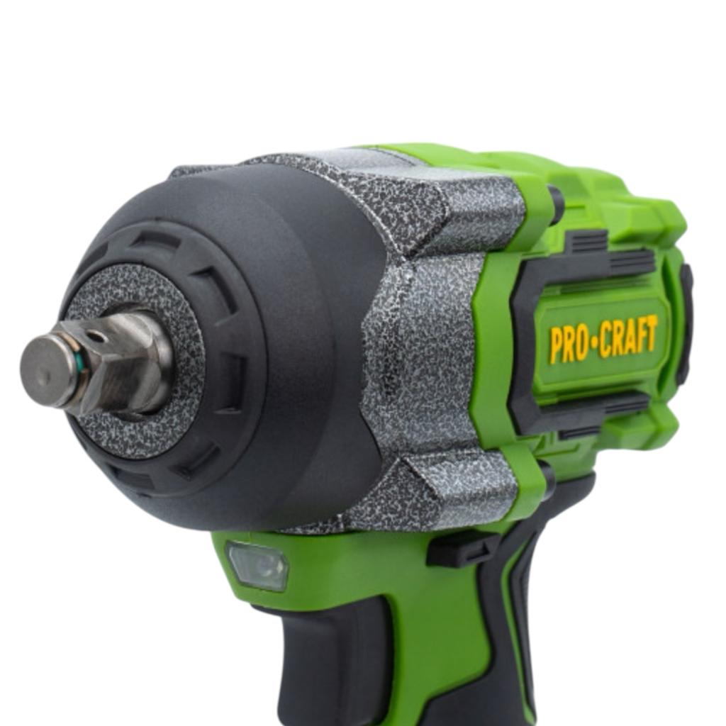 Гайковерти (акумуляторні) PROCRAFT Гайковерт акумуляторний 850Нм (з АКБ 1*4Ah та ЗП+кейс) PWA36