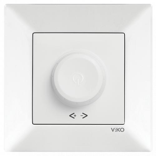 MERIDIAN (біла) VIKO MERIDIAN Вимикач внутрішній димерний 600W (білий) 90970020-WH