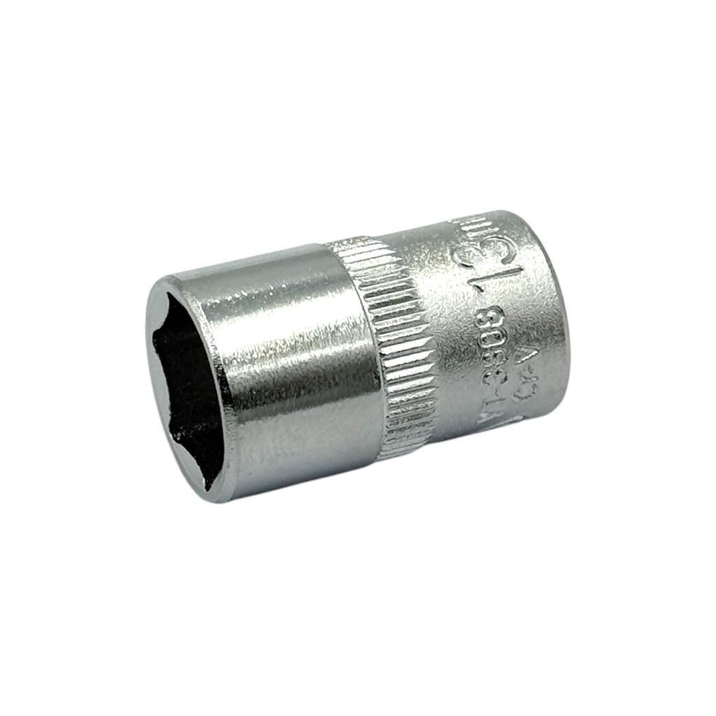 Головки YATO Головка шестигранная Cr-V 3/8 M=13мм., L=28мм. YT-3808