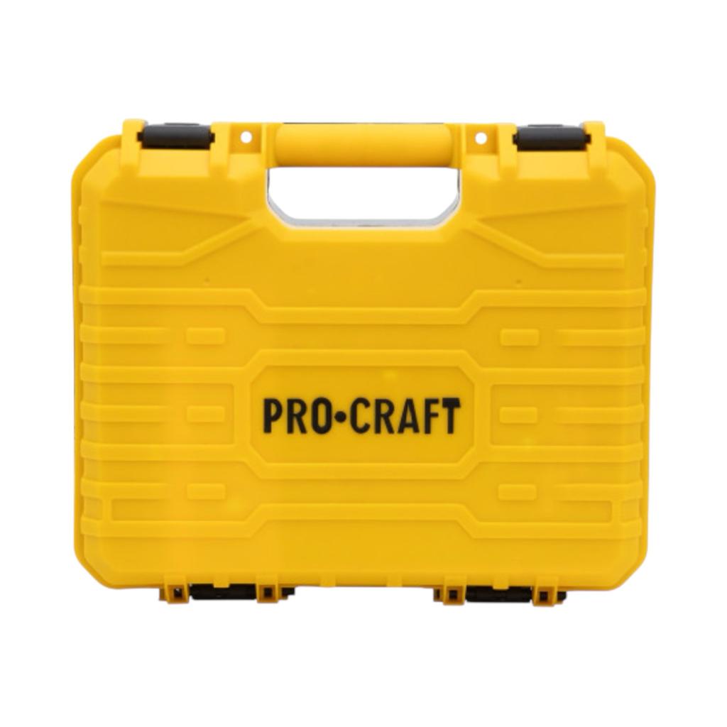 Шуруповёрты аккумуляторные PROCRAFT Шуруповерт аккумуляторный бесщеточный 20V 30Нм (1АКБ/1,5Ah+ЗП+кейс) PA18Pro