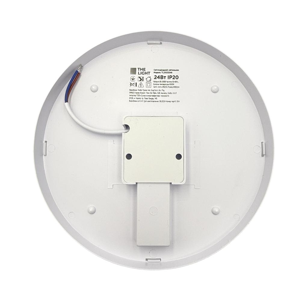 LED-Світильники (накладні) The Light LED-Светильник накладний 24W 6500K 2160Lm (коло) TL2023246