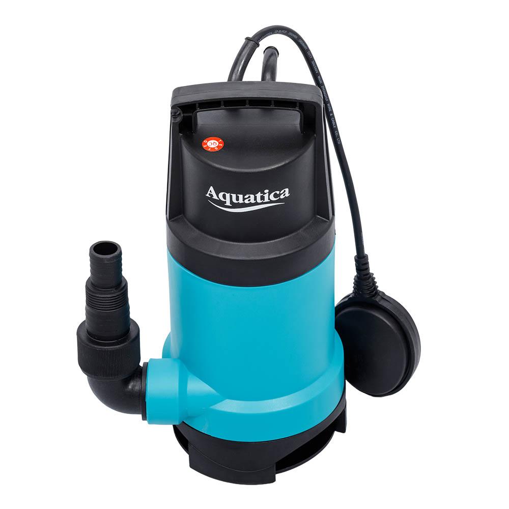 ДРЕНАЖНІ НАСОСИ AQUATICA Насос дренажний садовий 0.55кВт Hmax 8м Qmax 180л/хв (част. до 30мм) 773174