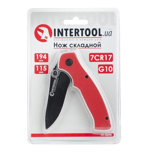 Ножі складні INTERTOOL Ніж складаний HT-0595