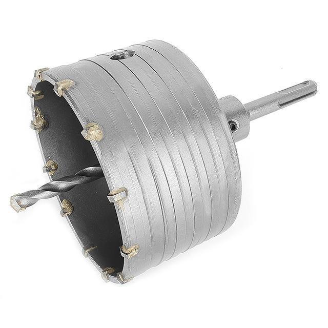 Коронки по бетону INTERTOOL Коронка по бетону 105мм + Перехідник SDS Plus 100 мм SD-7105