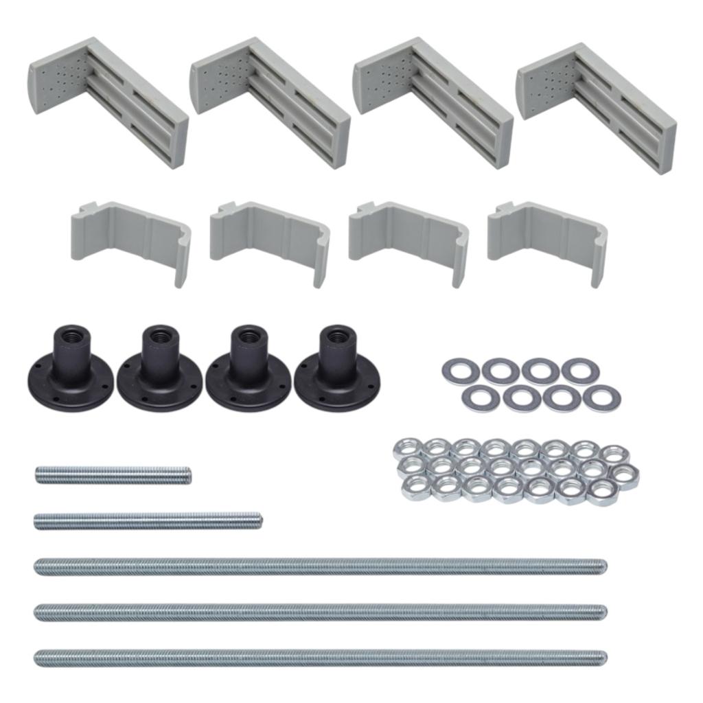 Душові бокси MIXXUS STRONG SB01-90x90x215-FB SATIN Душовий бокс 90*90мм. (високий піддон) (MI6884)