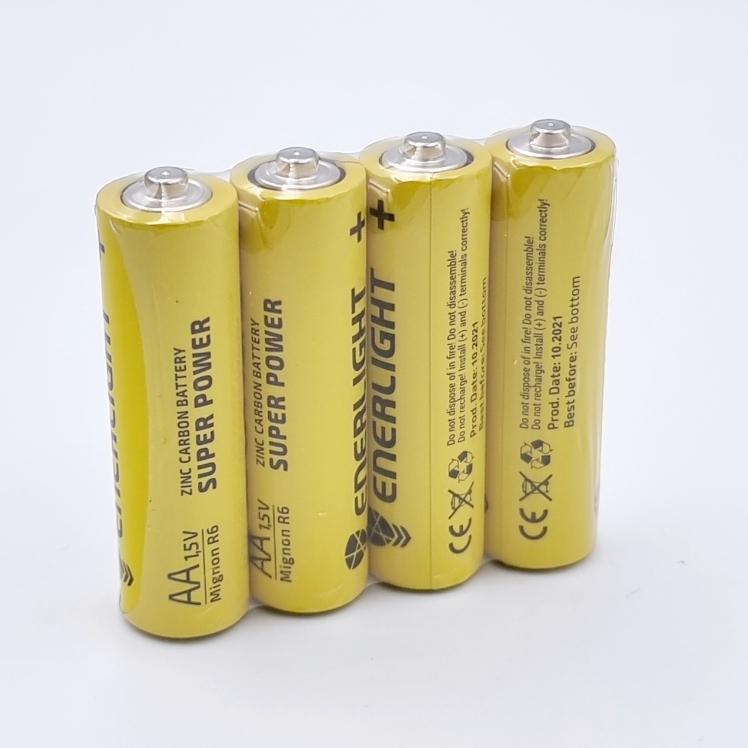Батарейки ENERLIGHT AA/R6 1,5V R06-S4