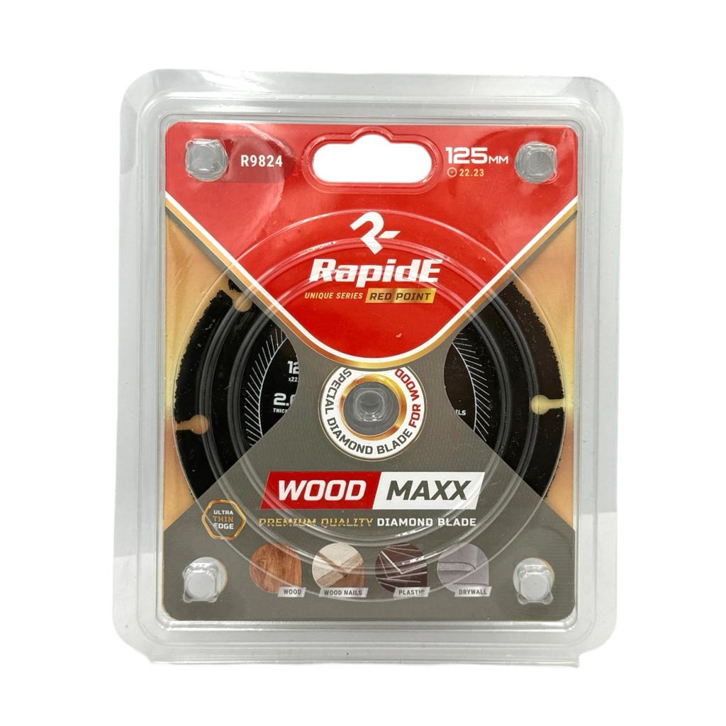 Диски по дереву RAPIDE WOOD MAXX пильний по дереву 125*2*22,2мм. R9824 RAHФ-00001508