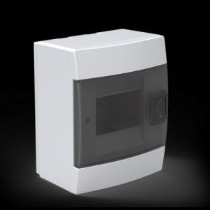 Боксы под автоматы HOROZ Бокс под автоматы 4ед. наруж.(белый) Surface Mounted-4