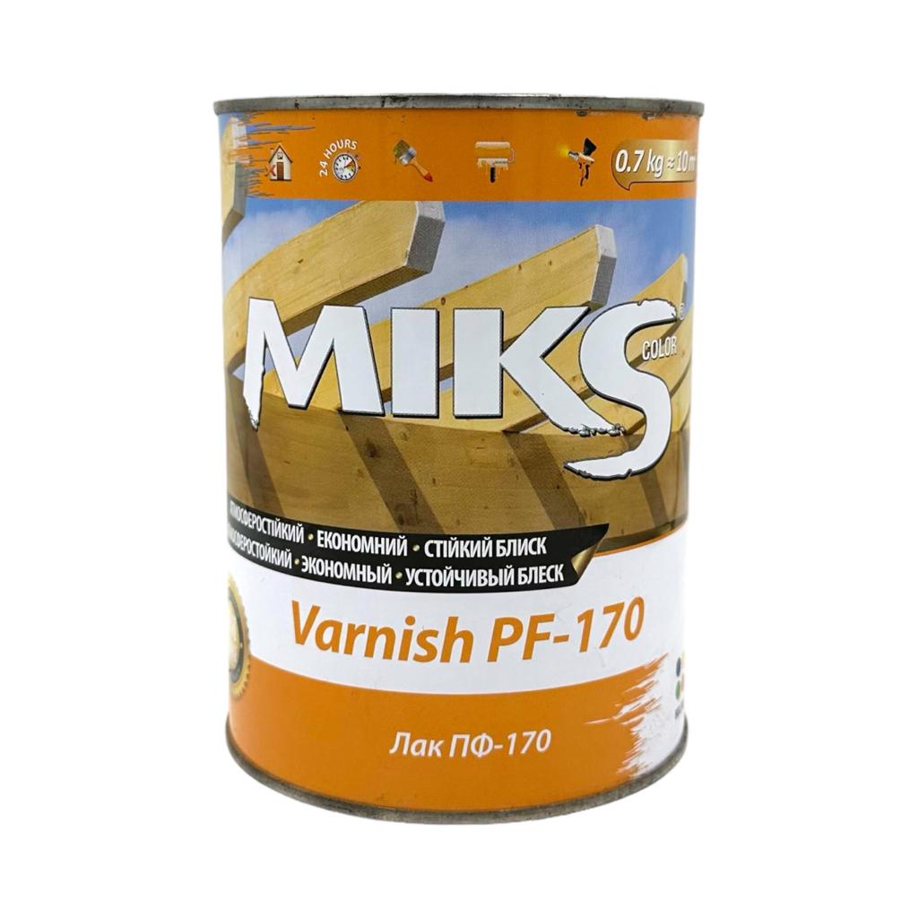 Лаки MIKS Лак алкідний 0,7кг. ПФ-170