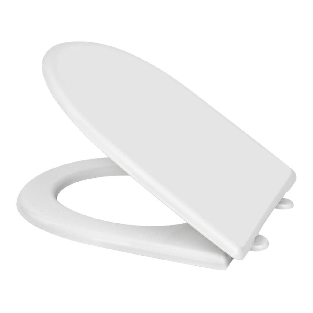 Сиденья для унитазов SoloPlast СП-3 Сидіння для унітазу з кришкою 355*428мм. з пластиковим кріпленням