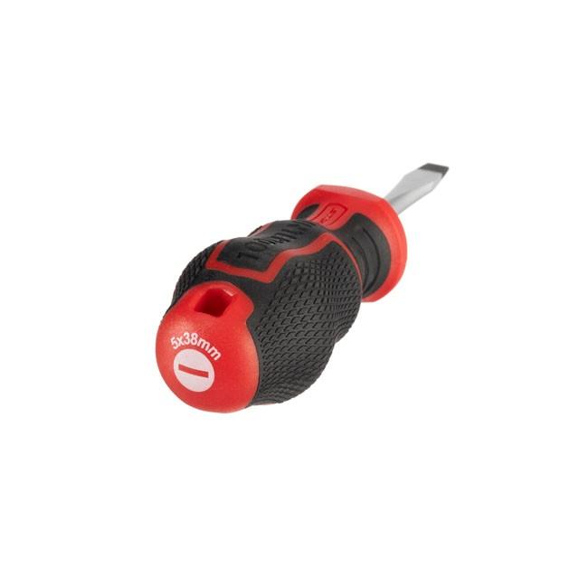 Отвёртки INTERTOOL STORM Отвёртка крестовая SL5*38мм. VT-3405