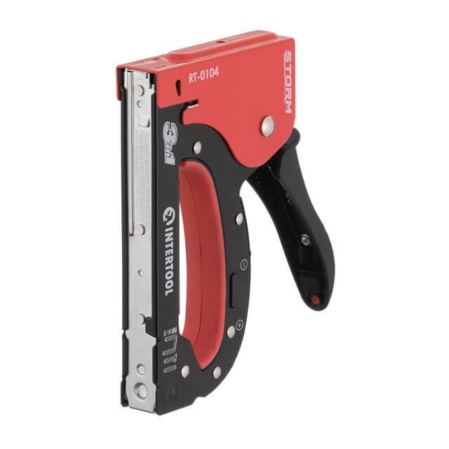 Степлеры механические INTERTOOL Степлер строительный 3в1 RT-0104