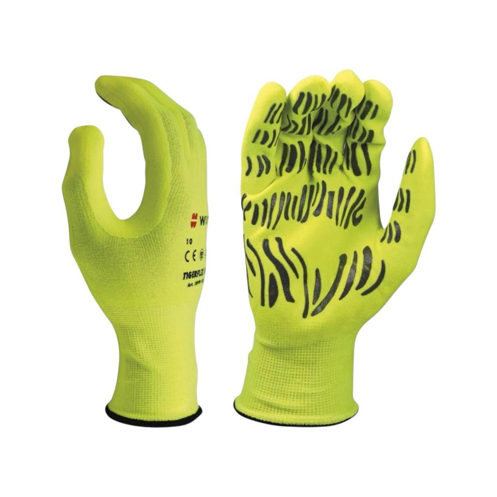 Рукавички WURTH Рукавички захисні TIGERFLEX HI-LITE поліестр, покриття нітрил (9) 0899403089