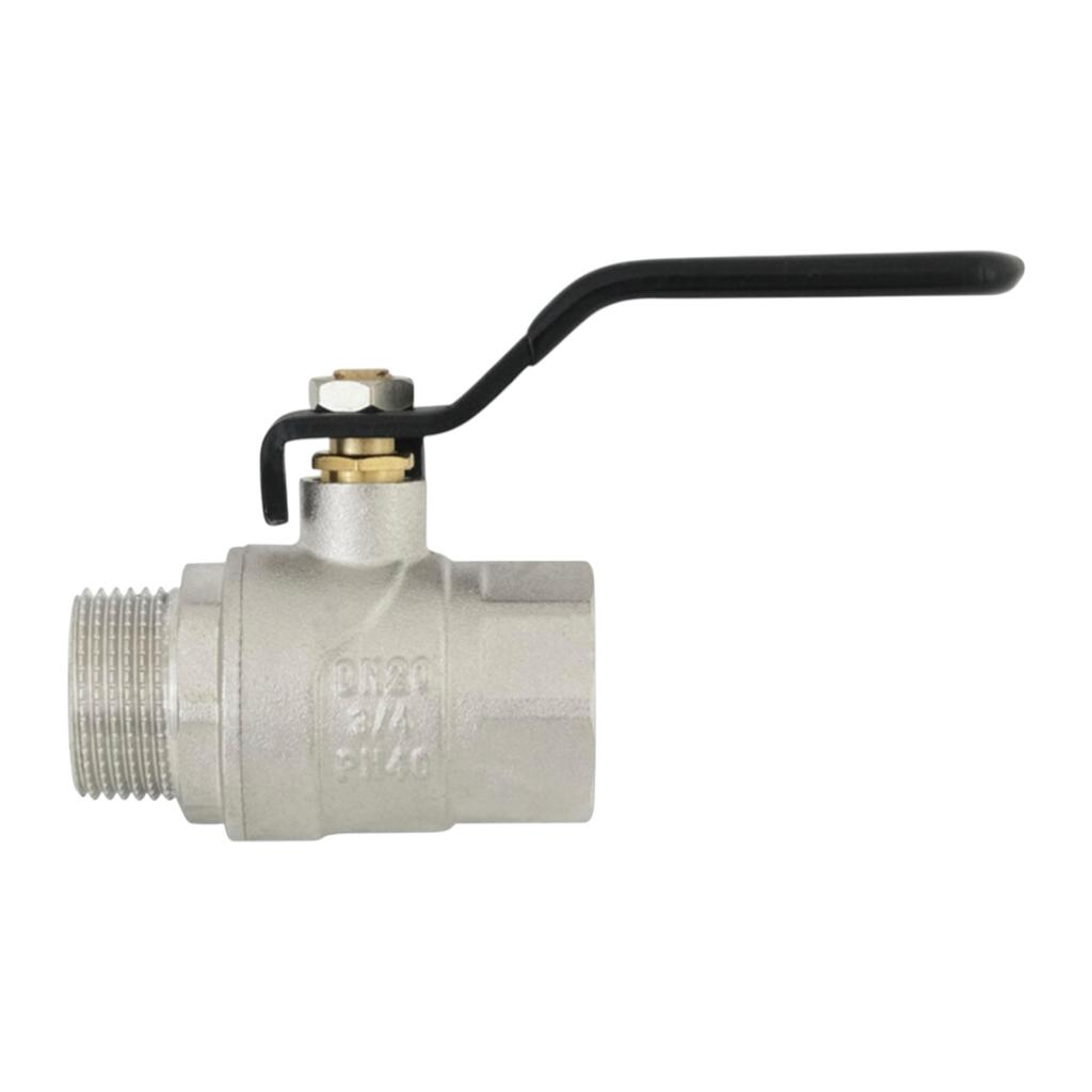 Крани серії Black Raftec BLACK Кран кульовий DN20 (3/4) В/З чорна ручка DRH21
