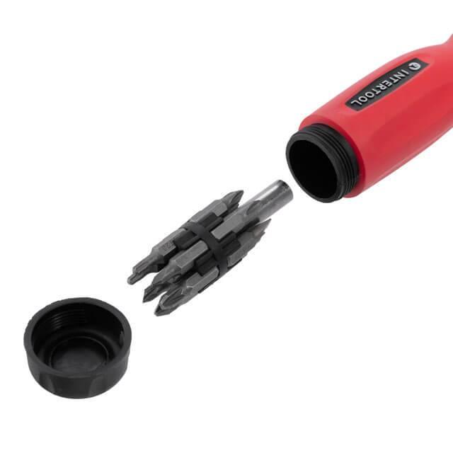 Отвёртки INTERTOOL Отвёртка реверсионная VT-1003