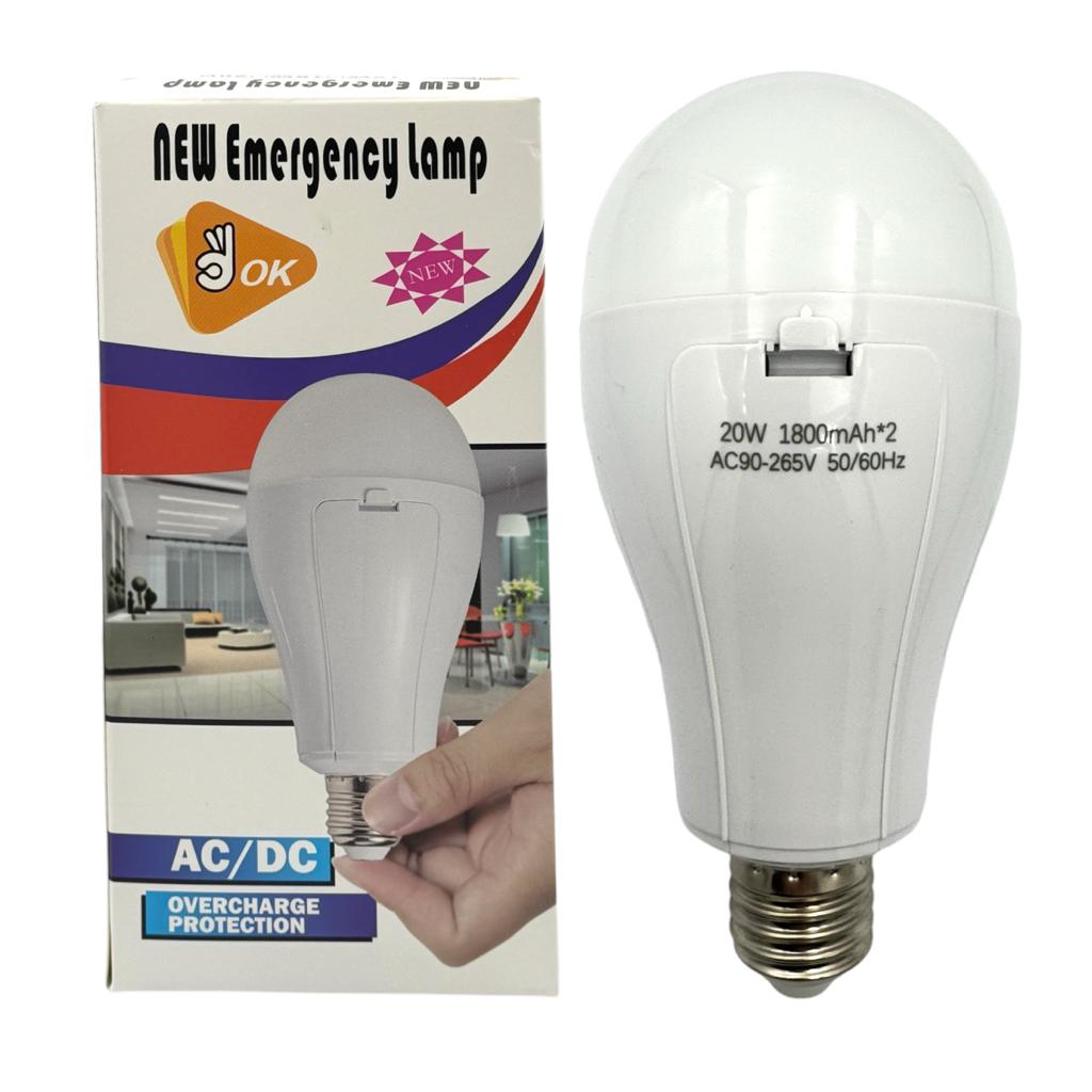 LED-Лампы LED-лампа акумуляторна 20W 6500K (2*18650)