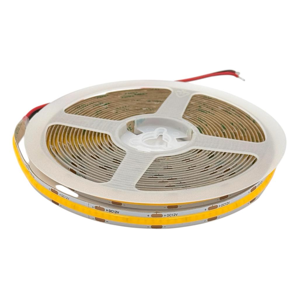 COB (12V) MTK LED-лента COB 12V 9W IP20 320LED 1200Lm/м. (4000K-4500K) MTK-320NW-COB-IP20-12 (уп/5м.) 1022424