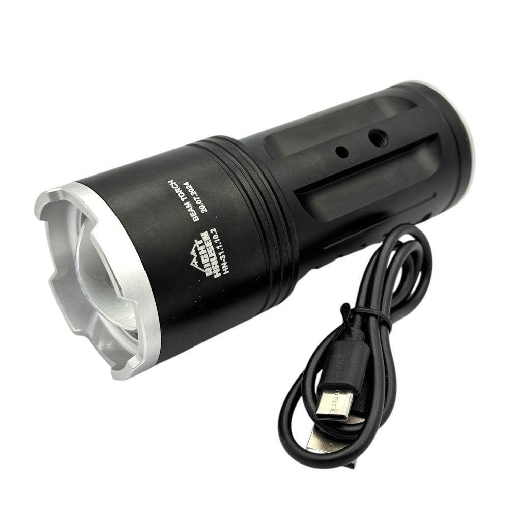 Фонари ручные RightHausen BEAM TORCH Фонарь ручной 30W 800-1600Lm 6000mAh HN-311102