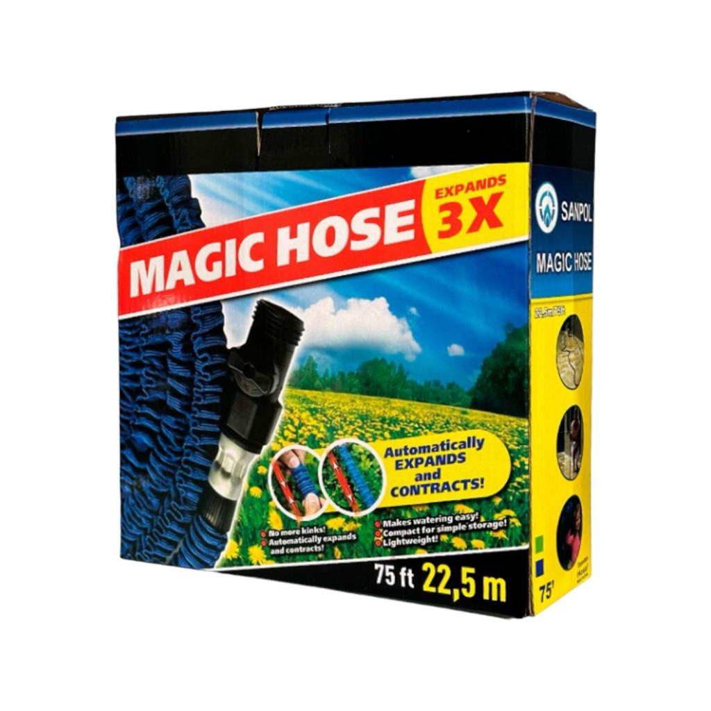 Шланг поливочный растяжной MAGIC HOUSE Шланг поливочный растяжной 22,5м.