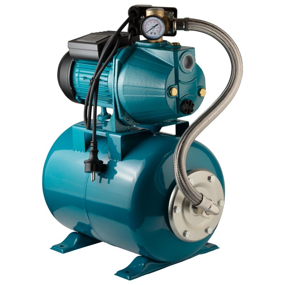 Насосні станції AQUATICA JETa100A5/UA Насосна станція 1.1кВт Hmax 55м Qmax 60л/хв (самовсмоктуючий насос) 24л Україна 775093/24