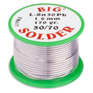 Аксессуары для пайки SOLDER Припой 170гр. 1,6мм. с канифолью (круг.намотка) TM677