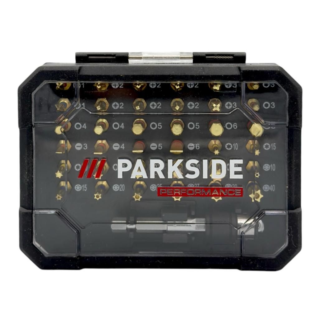 Набір насадок для викрутки PARKSIDE PBSP 2 B2 Набір біт 37од.+бітотримач (пластиковий кейс)