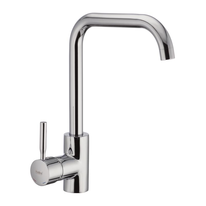 Змішувачі для кухні HAIBA HANS 011-G Змішувач для кухні (на гайці) (картридж 35мм)
