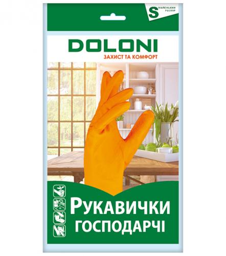 Перчатки DOLONI Перчатки хозяйственные УНИВЕРСАЛЬНЫЕ латексные (S) 4544