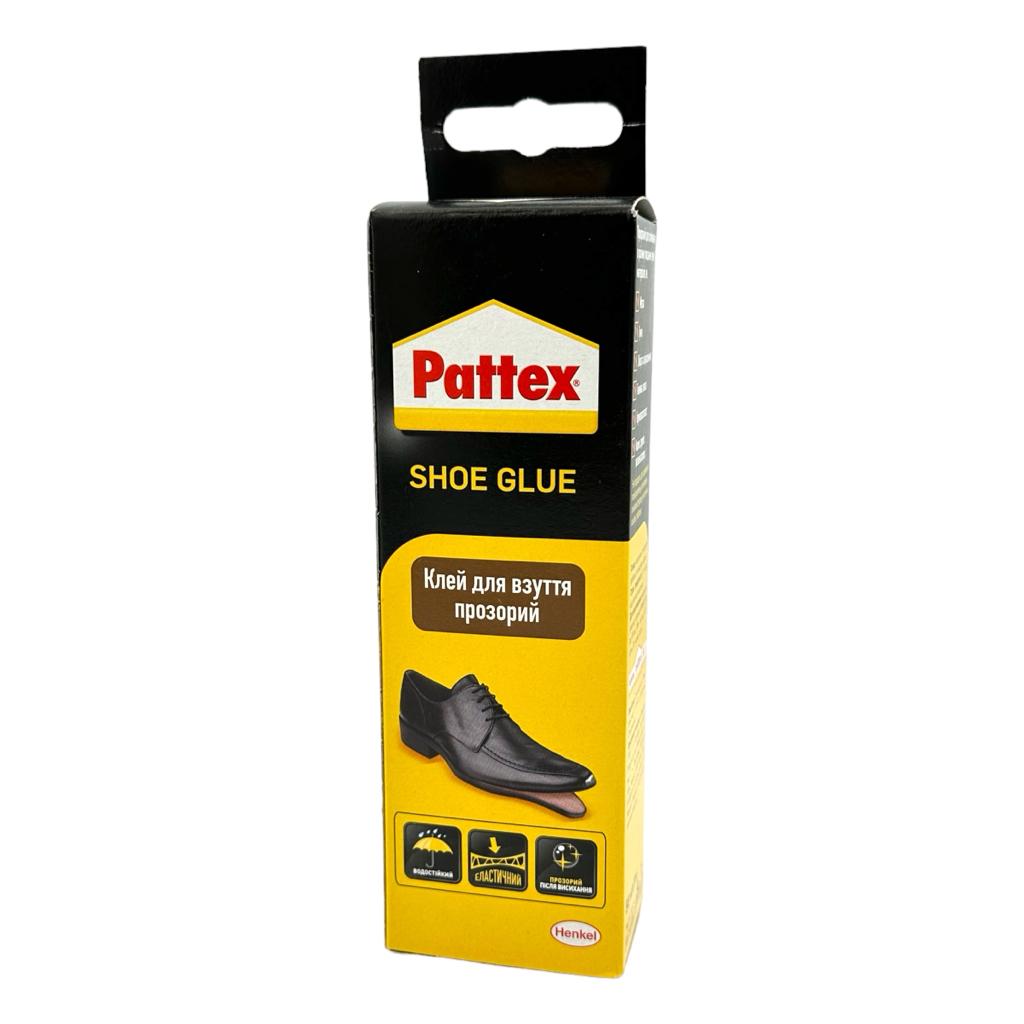 Клей, масло индустриальное, холодная сварка PATTEX Shoe Glue Клей для обуви прозрачный 50мл.
