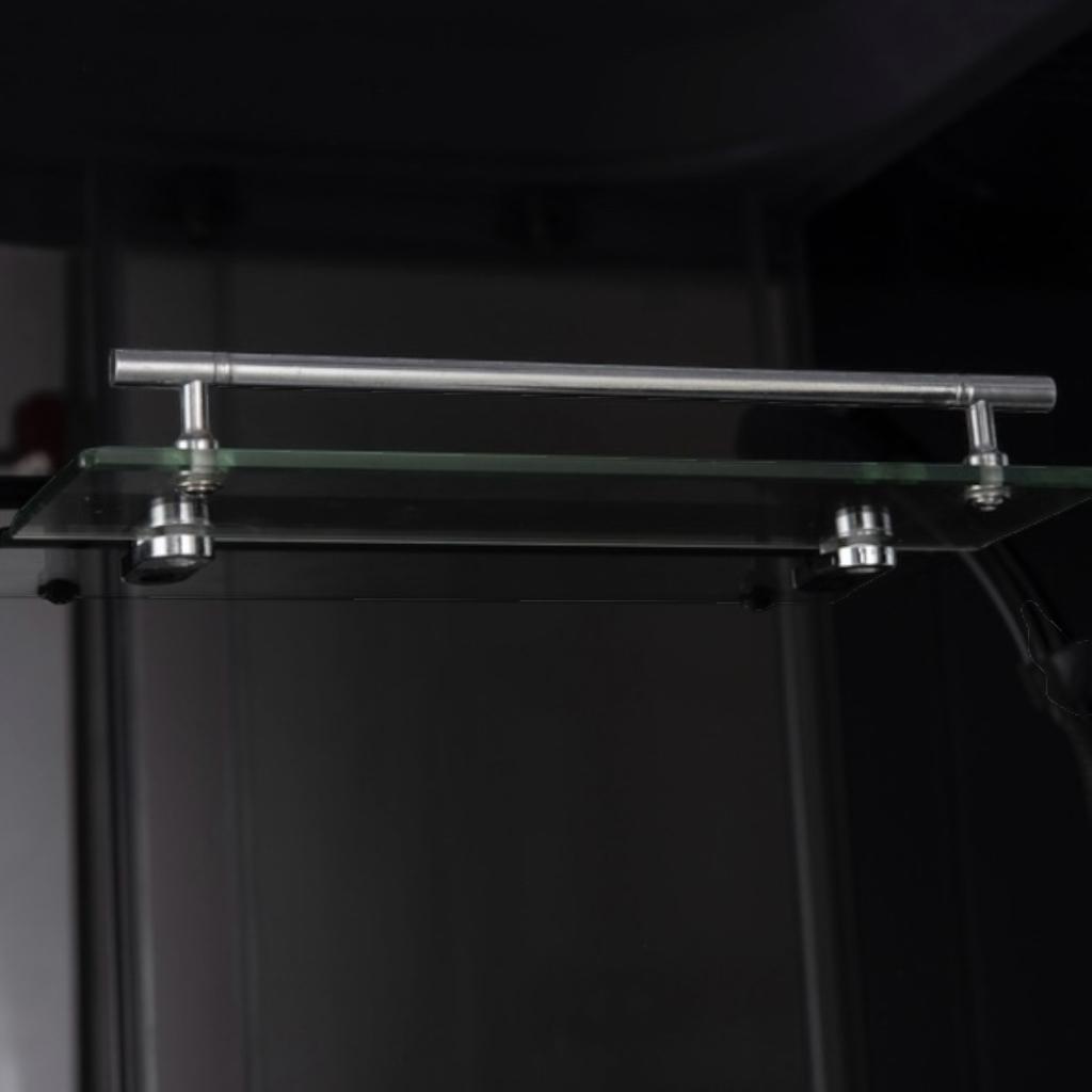 Душові бокси MIXXUS STRONG SB02-90x90x215-GR SATIN Душовий бокс 90*90мм. (низький піддон) (MI6887)