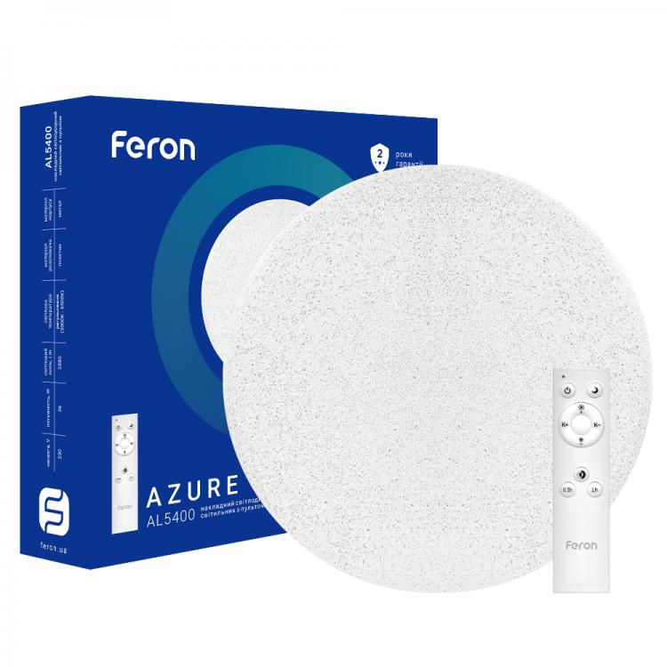 Smart-светильники Feron SMART-Светильник 36W 2700-6400K 410*75мм. AL-5400