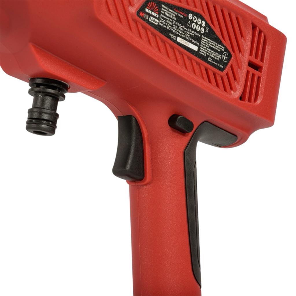 Мийки високого тиску акумуляторні VITALS Мийка високого тиску акумуляторна безщіткова 350Вт max 60bar шланг 5м. (з АКБ 1*2Ah та ЗП+ кейс)