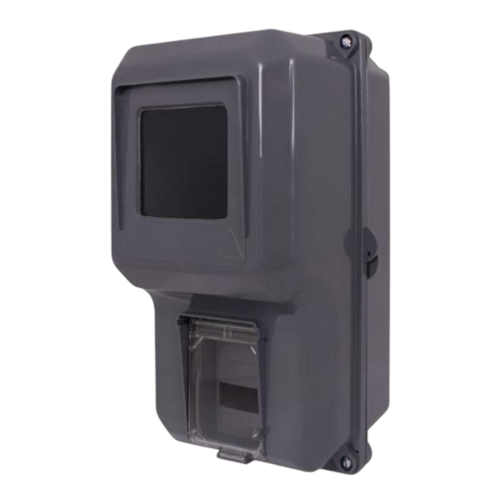 Коробки під лічильники E.NEXT e.mbox.stand.plastic.n.f1 Короб для однофазного лічильника навісний, з комплектом метизів s0110001