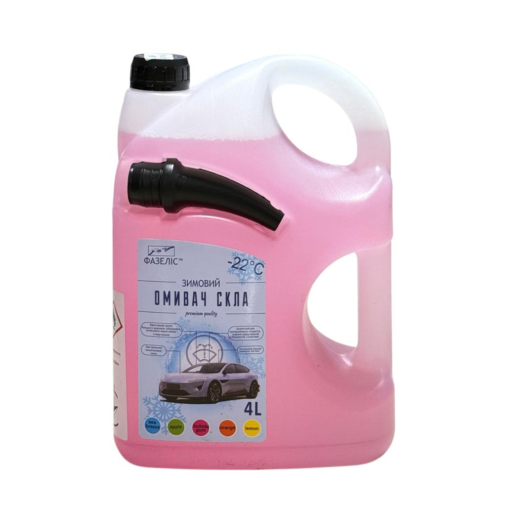 Автохімія ФАЗЕЛІС Premium Склоомивач зимовий Bubble Gum (-22°) 4л.