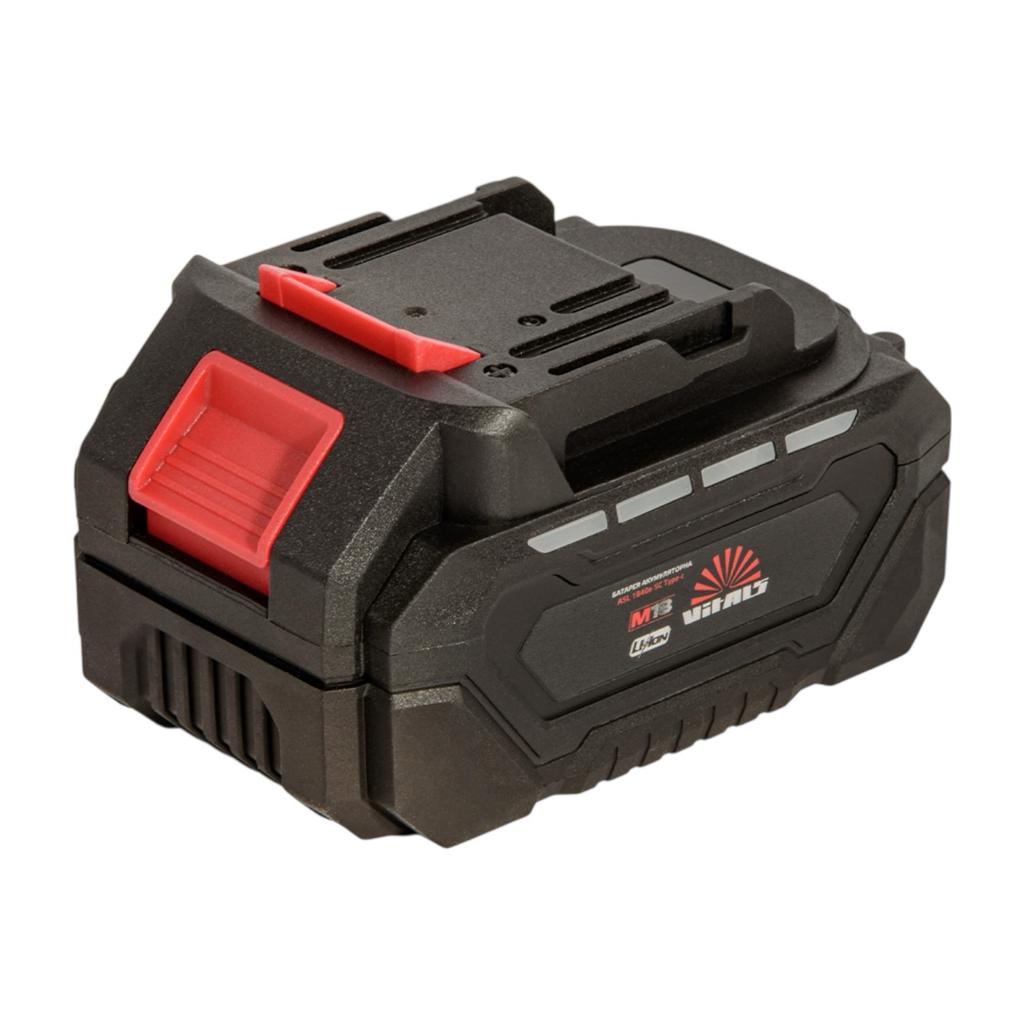 Аккум. батареи и ЗУ VITALS M18 ASL 1840a 5С Type-c Акумуляторна батарея 18V 4Аh