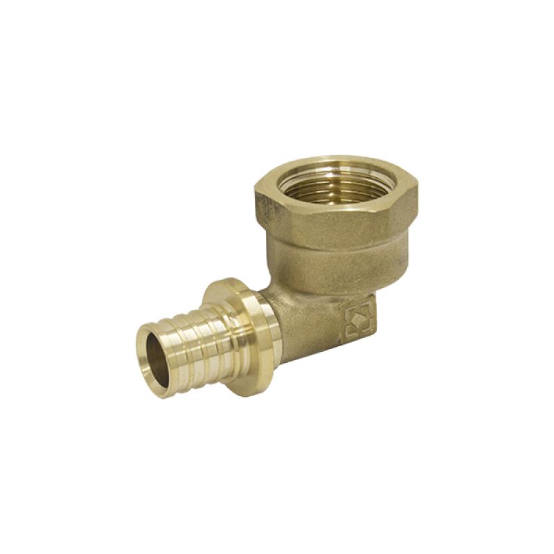 Push-фитинги для Pex труб Raftec Уголок натяжной с ВР Ø20x1/2 PKV2001